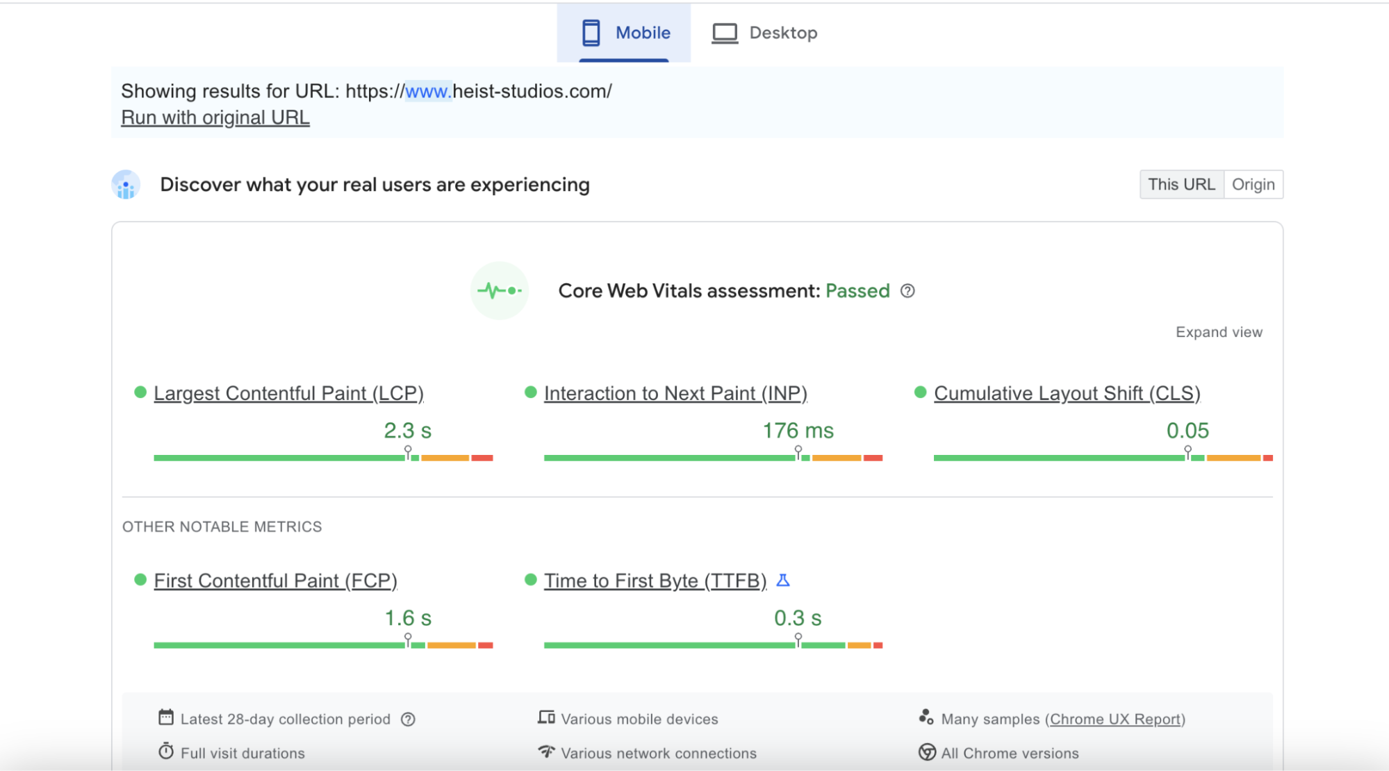 Heist Resolving speed issue
