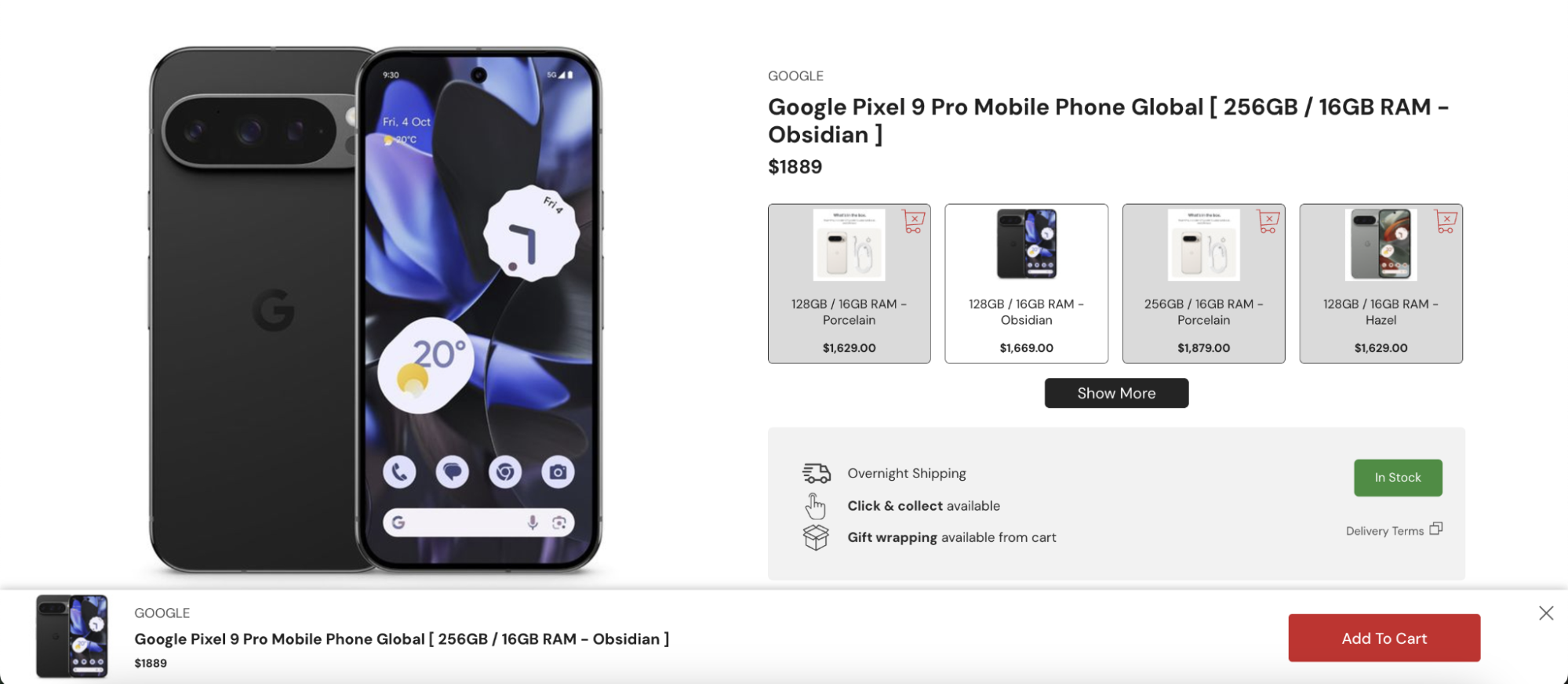 Parallel Product Swatches