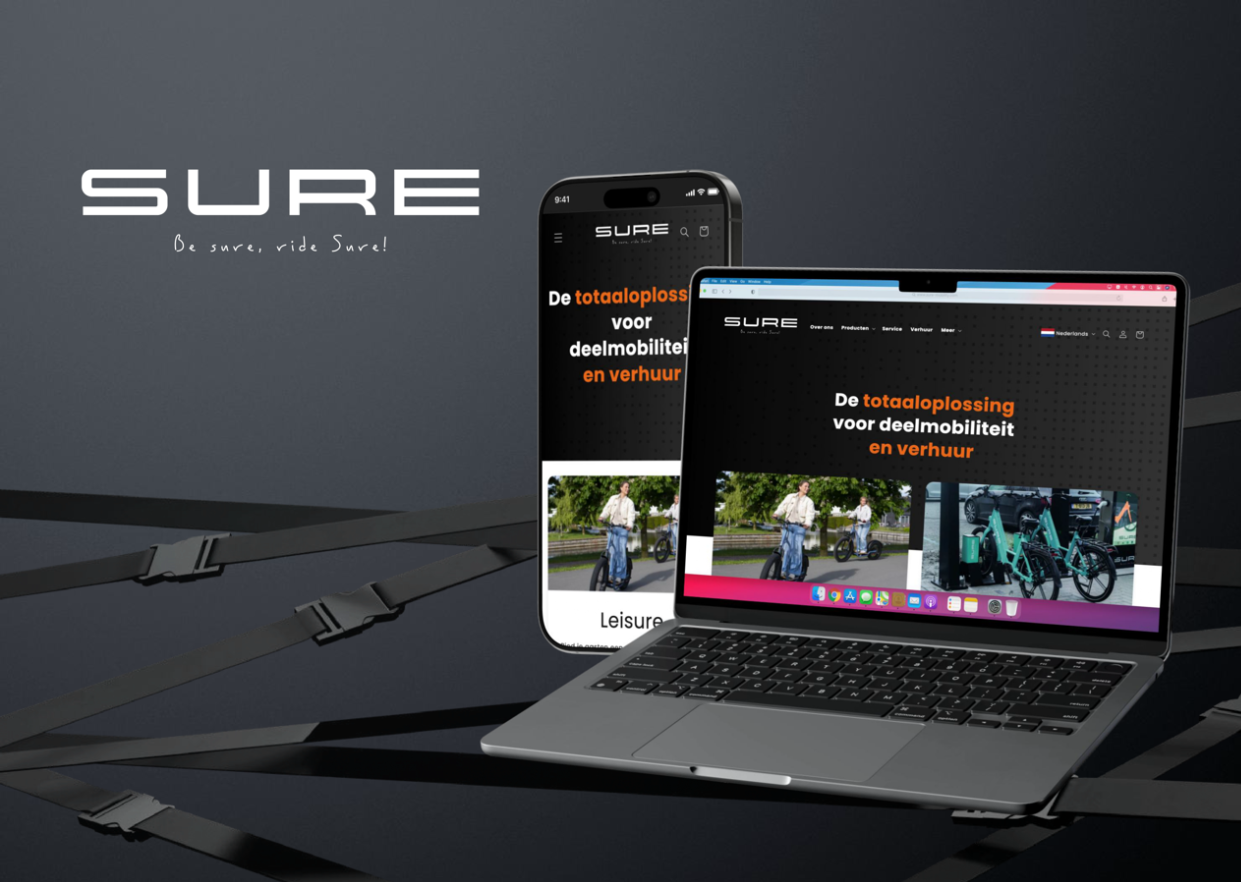 Sure Mobility | Custom Designed Shopify Store for B2C and B2B Customers